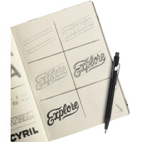 CARAN DACHE Skizzenbuch RYLSEE, DIN A5, blanko