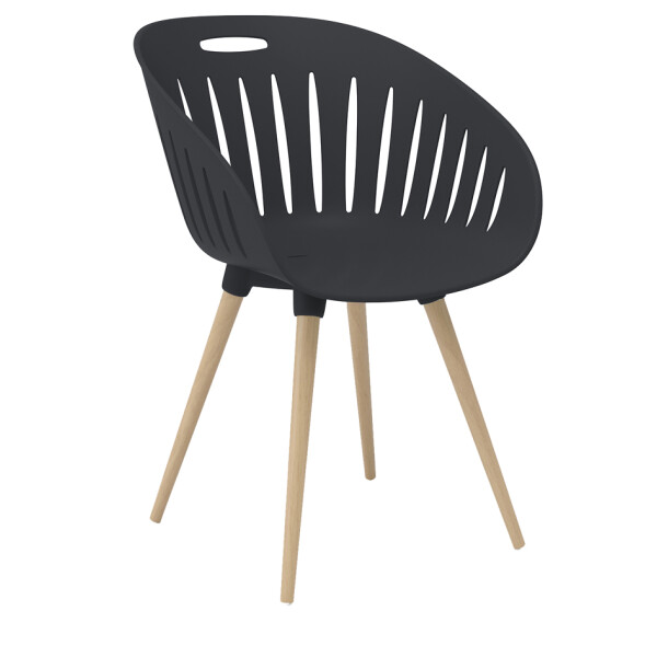 Topstar Outdoorstuhl "T2023", 2er Set, hellgrau