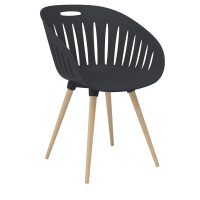 Topstar Outdoorstuhl "T2023", 2er Set, hellgrau