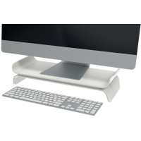 LEITZ Monitorständer Ergo, aus Kunststoff, hellgrau