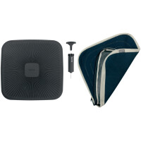 LEITZ Sitzkissen Ergo Active Balance mit Stoffbezug,samtgrau