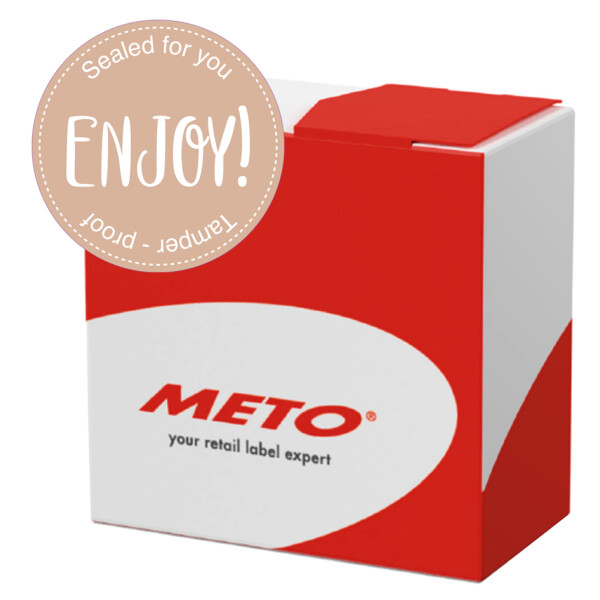 METO Siegeletiketten "Enjoy - Sealed for you"