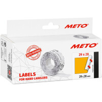METO Etiketten für Preisauszeichner, 29 x 28 mm, weiß
