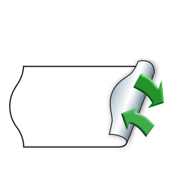 METO Etiketten für Preisauszeichner, 26 x 16 mm, weiß