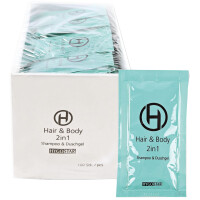 HYGOSTAR 2-in-1 Duschgel & Shampoo, 12 ml Sachet