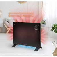 PROFI CARE Glas-Konvektorheizung PC-GKH 3118, schwarz
