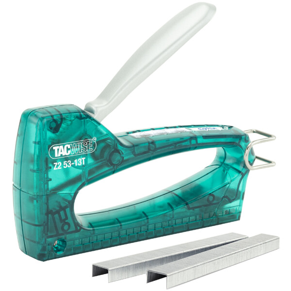 TACWISE Handtacker Z2 53-13T, Kunststoff, grün-transparent