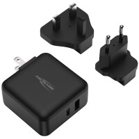 ANSMANN USB-Ladegerät Travel Charger TC230PD, USB-A...