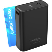 ANSMANN Powerbank PB222PD, 20.000 mAh, schwarz