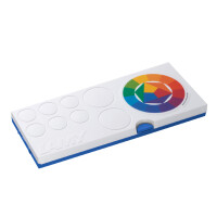 LAMY Deckfarbkasten aquaplus, rot, 12 Farben