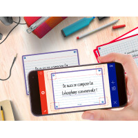 Oxford Karteikarten "Flash 2.0", 105 x 148 mm, türkis