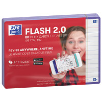 Oxford Karteikarten "Flash 2.0", 105 x 148 mm, grün