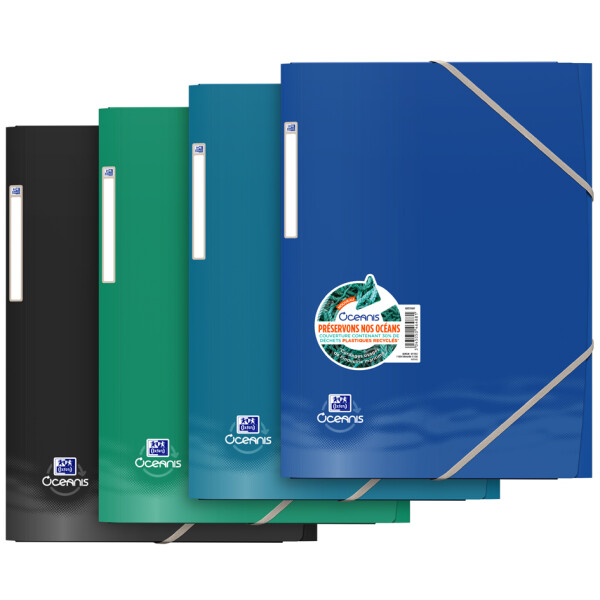 Oxford Eckspannermappe "Oceanis", DIN A4, recyceltes PP