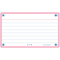 Oxford Karteikarten "Flash 2.0", 75 x 125 mm, liniert, lila