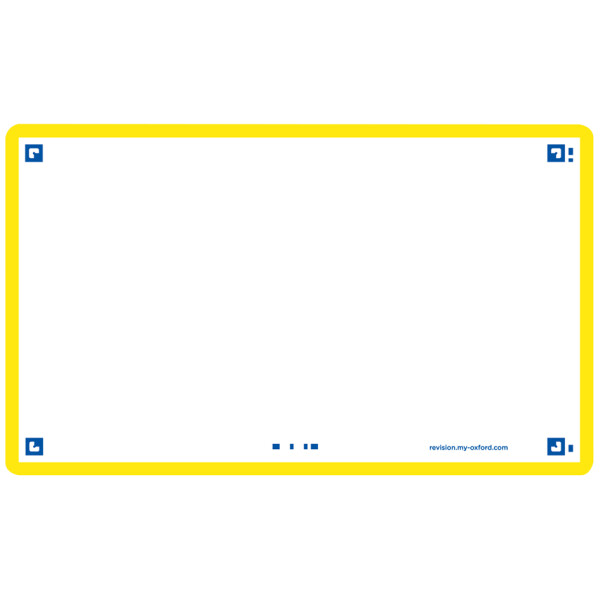 Oxford Karteikarten "Flash 2.0", 75 x 125 mm, blanko, gelb