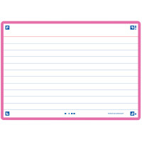 Oxford Karteikarten "Flash 2.0", 105 x 148 mm, pink