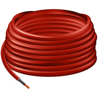 LogiLink Solar-Installationskabel, 25 m, rot