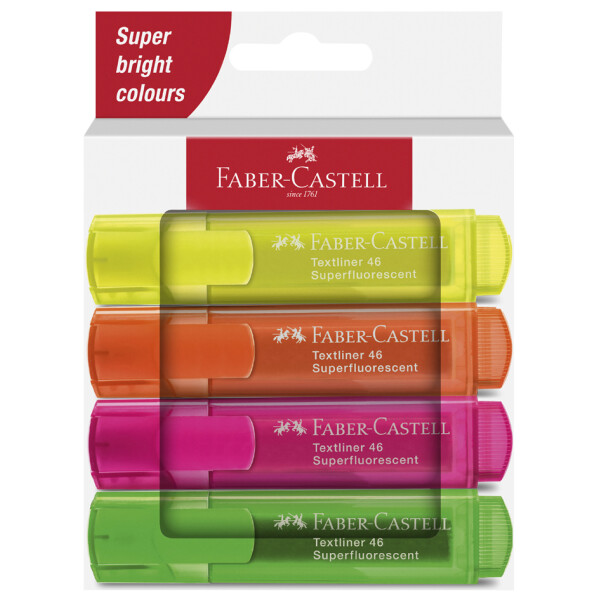 FABER-CASTELL Textmarker TEXTLINER 1546, 8er Kartonetui