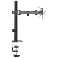 LogiLink Monitorarm, Armlänge: 376 mm, schwarz