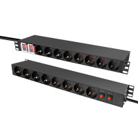 LogiLink 19" Steckdosenleiste 16-fach,...