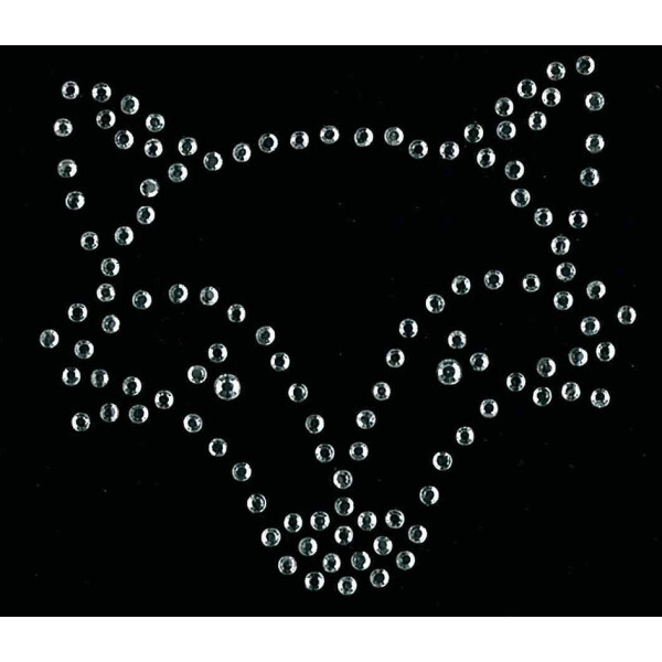 KLEIBER Strass-Applikation "Krone", 55 x 50 mm