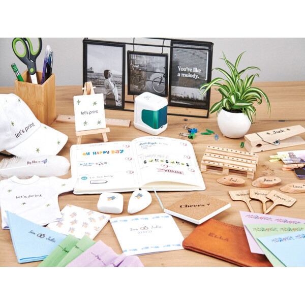 COLOP mobiler Drucker e-mark go Starter-Set, wei&szlig;