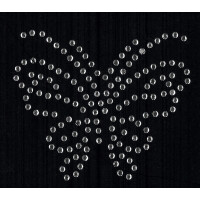 KLEIBER Strass-Applikation "Schmetterling", 55...