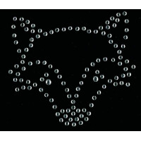 KLEIBER Strass-Applikation "Schmetterling", 55 x 60 mm