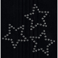 KLEIBER Strass-Applikation "Schmetterling", 55 x 60 mm