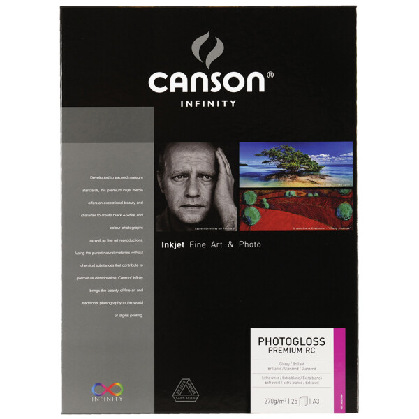 CANSON INFINITY Fotopapier "PhotoGloss Premium RC", A3
