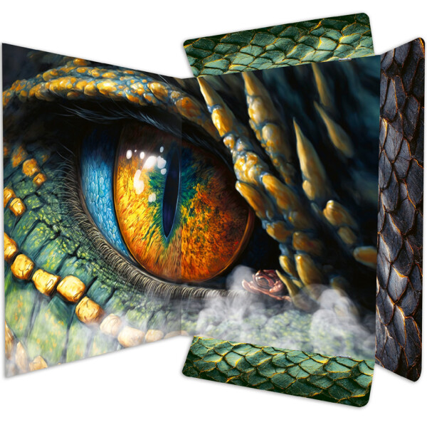 RNK Verlag Zeichnungsmappe "Dragon", Karton, DIN A3