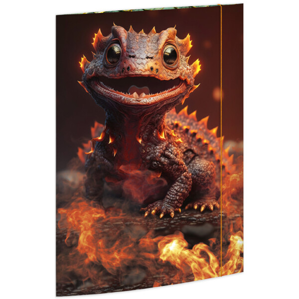 RNK Verlag Zeichnungsmappe "Dragon", Karton, DIN A3
