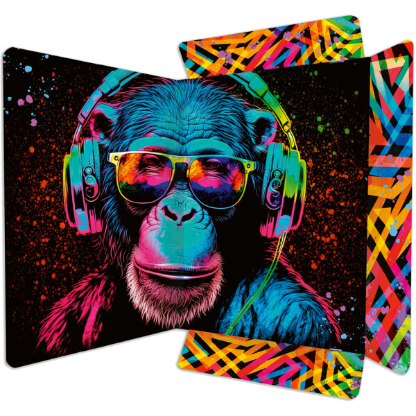 RNK Verlag Zeichnungsmappe "Neon", Karton, DIN A4