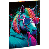 RNK Verlag Zeichnungsmappe "Neon", Karton, DIN A4