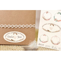 AVERY Zweckform ZDesign Oster-Sticker "Boho-Tiere"