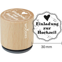 COLOP Motiv-Stempel Woodies "Einladung zur...