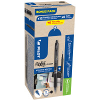 PILOT Tintenroller FRIXION BALL CLICKER 07, BONUS PACK