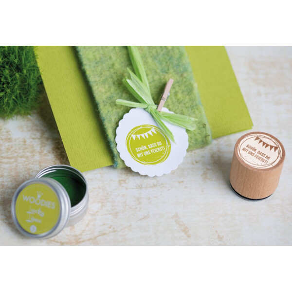 COLOP Motiv-Stempel Woodies "Einladung" II