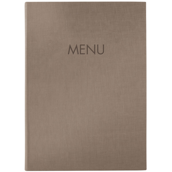 sigel Speisekarten-Mappe MENU, DIN A5, anthrazit