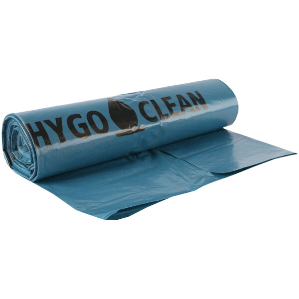 HYGOCLEAN LDPE-Müllsäcke, 120 Liter, 45 my, blau