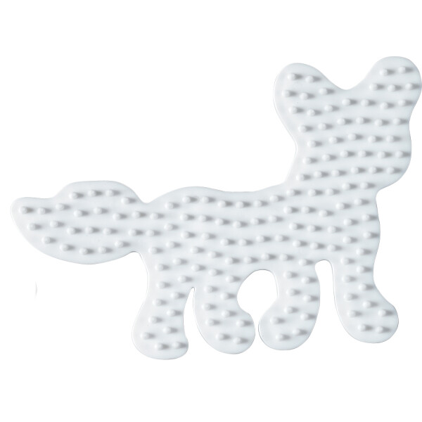 Hama Stiftplatte "kleine Blume", weiß