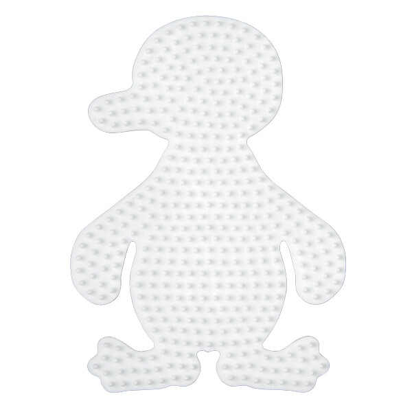 Hama Stiftplatte "kleine Blume", weiß