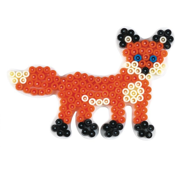 Hama Stiftplatte "kleine Blume", weiß