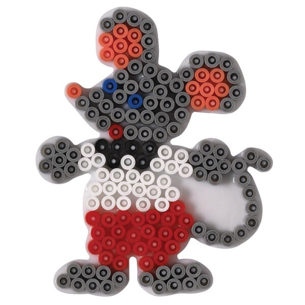 Hama Stiftplatte "kleine Blume", weiß