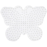 Hama Stiftplatte "kleine Blume", weiß