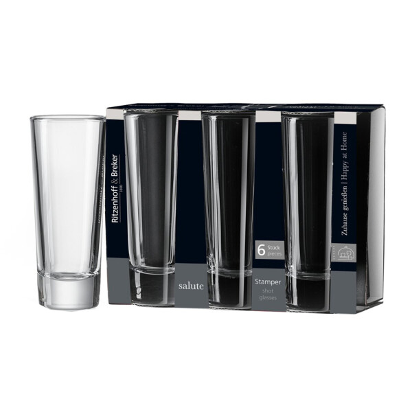 Ritzenhoff & Breker Schnapsglas SALUTE, 65 ml