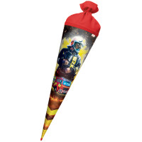 ROTH Schultüte "Feuerwehrmann", eckig, 850 mm