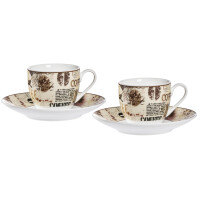 Ritzenhoff & Breker Espresso-Set CREMA, 4-teilig
