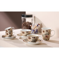 Ritzenhoff & Breker Espresso-Set CREMA, 4-teilig