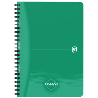 Oxford Office Spiralbuch "Oceanis", DIN A5, PP, kariert